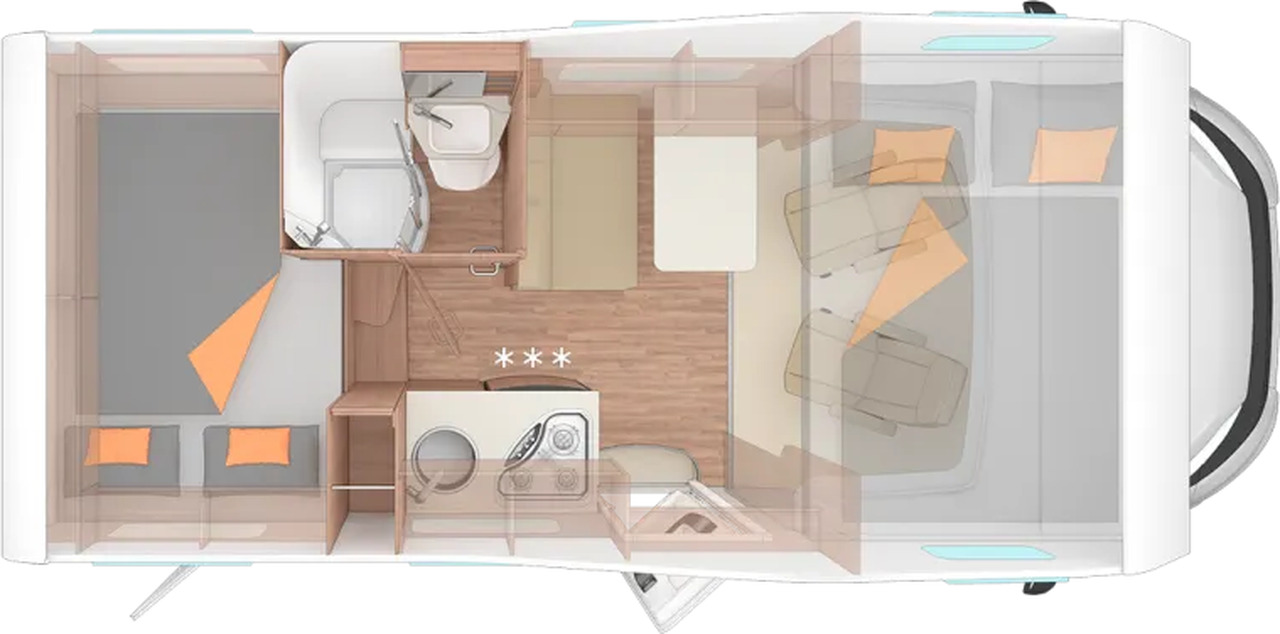 Weinsberg CaraHome 550 MG Aufbauklima., Markise, AHK - 阿尔科夫房车:图2 Weinsberg CaraHome 550 MG Aufbauklima., Markise, AHK - 阿尔科夫房车:图2