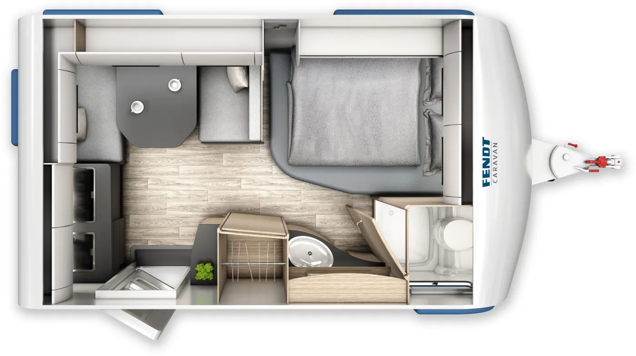 Wohnwagen Fendt Apero Activ 390 FH Modell 2026 - 旅行拖车:图2 Wohnwagen Fendt Apero Activ 390 FH Modell 2026 - 旅行拖车:图2