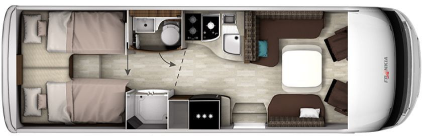 Frankia Titan I 790 GD Solar Klima Keramikv SOG ... - 集成房车:图2 Frankia Titan I 790 GD Solar Klima Keramikv SOG ... - 集成房车:图2