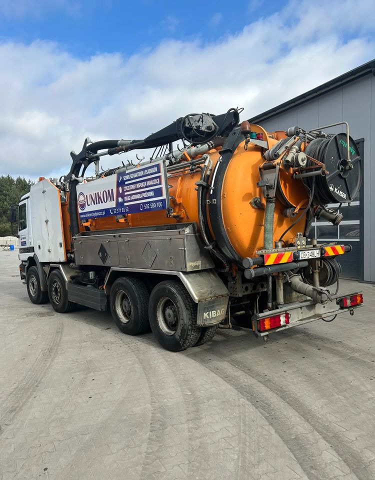 Mercedes-Benz ACTROS 3243 KAISER AQUASTER WUKO - 真空车:图5 Mercedes-Benz ACTROS 3243 KAISER AQUASTER WUKO - 真空车:图5