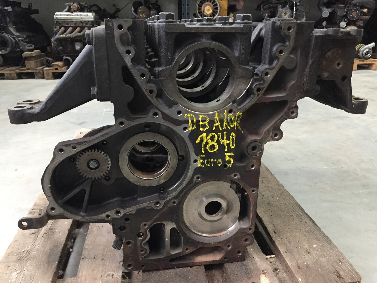 Gebrauchter Motorblock DB Axor 1840, OM 457 LA, Artikel - Nr.: A 460 010 15 08 - 汽缸体 适用于 卡车:图5 Gebrauchter Motorblock DB Axor 1840, OM 457 LA, Artikel - Nr.: A 460 010 15 08 - 汽缸体 适用于 卡车:图5