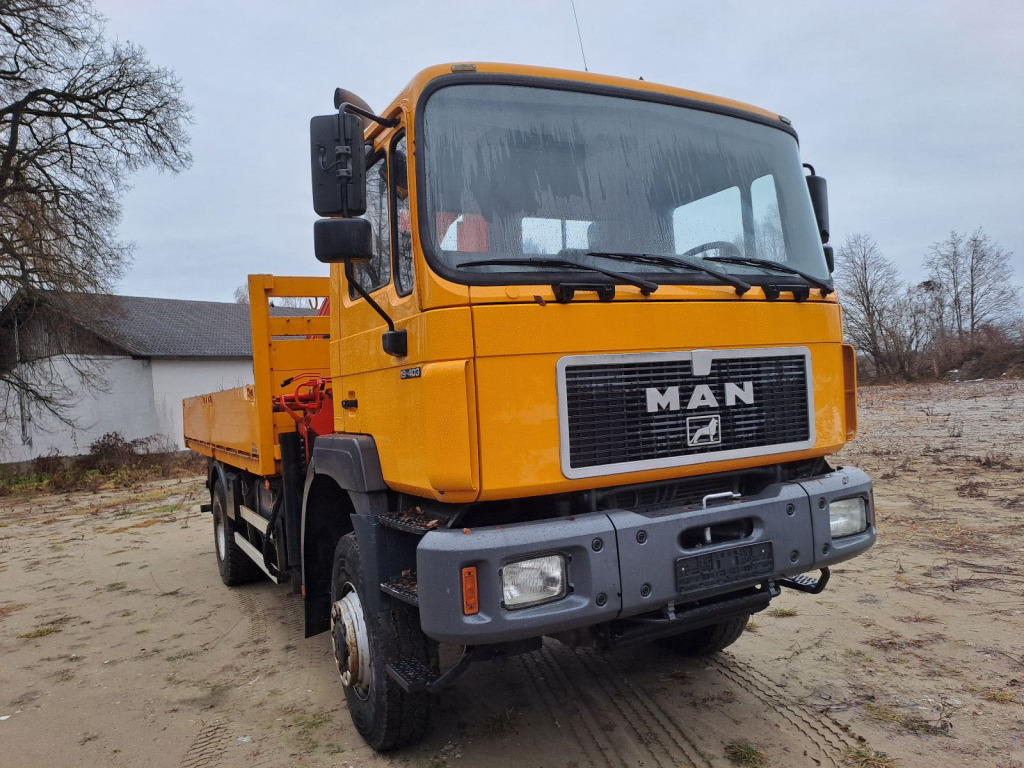 MAN 19.403 Pritsche 4x4 mit Palfingerkran PK 21000 mit Funk - Fernbedienung - 起重车:图2 MAN 19.403 Pritsche 4x4 mit Palfingerkran PK 21000 mit Funk - Fernbedienung - 起重车:图2