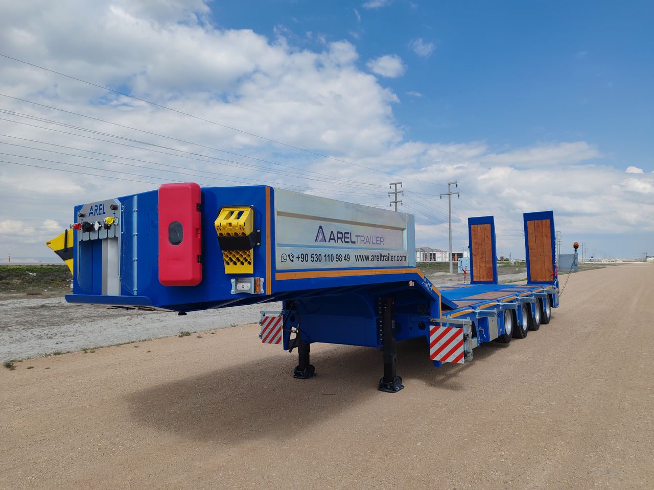 AREL TRAILER 4 AXLE LOWBED TRAILER - 低装载半拖车:图5 AREL TRAILER 4 AXLE LOWBED TRAILER - 低装载半拖车:图5