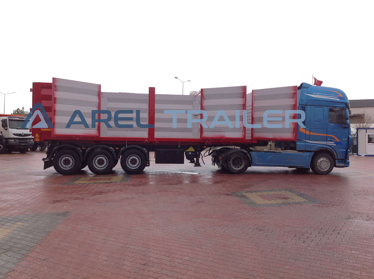 翻斗半拖车 AREL TRAILER 50 M3 - 85 M3 SCRAP TIPPER TRAILER：图7