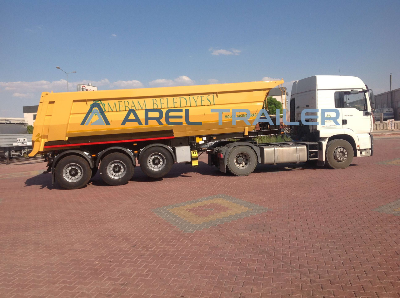 AREL TRAILER U TYPE TIPPER TRAILER - 翻斗半拖车:图3 AREL TRAILER U TYPE TIPPER TRAILER - 翻斗半拖车:图3