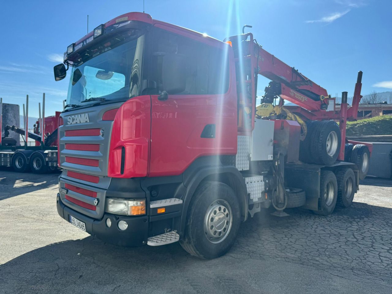 木材运输车, 起重车 SCANIA R500:图7 木材运输车, 起重车 SCANIA R500:图7