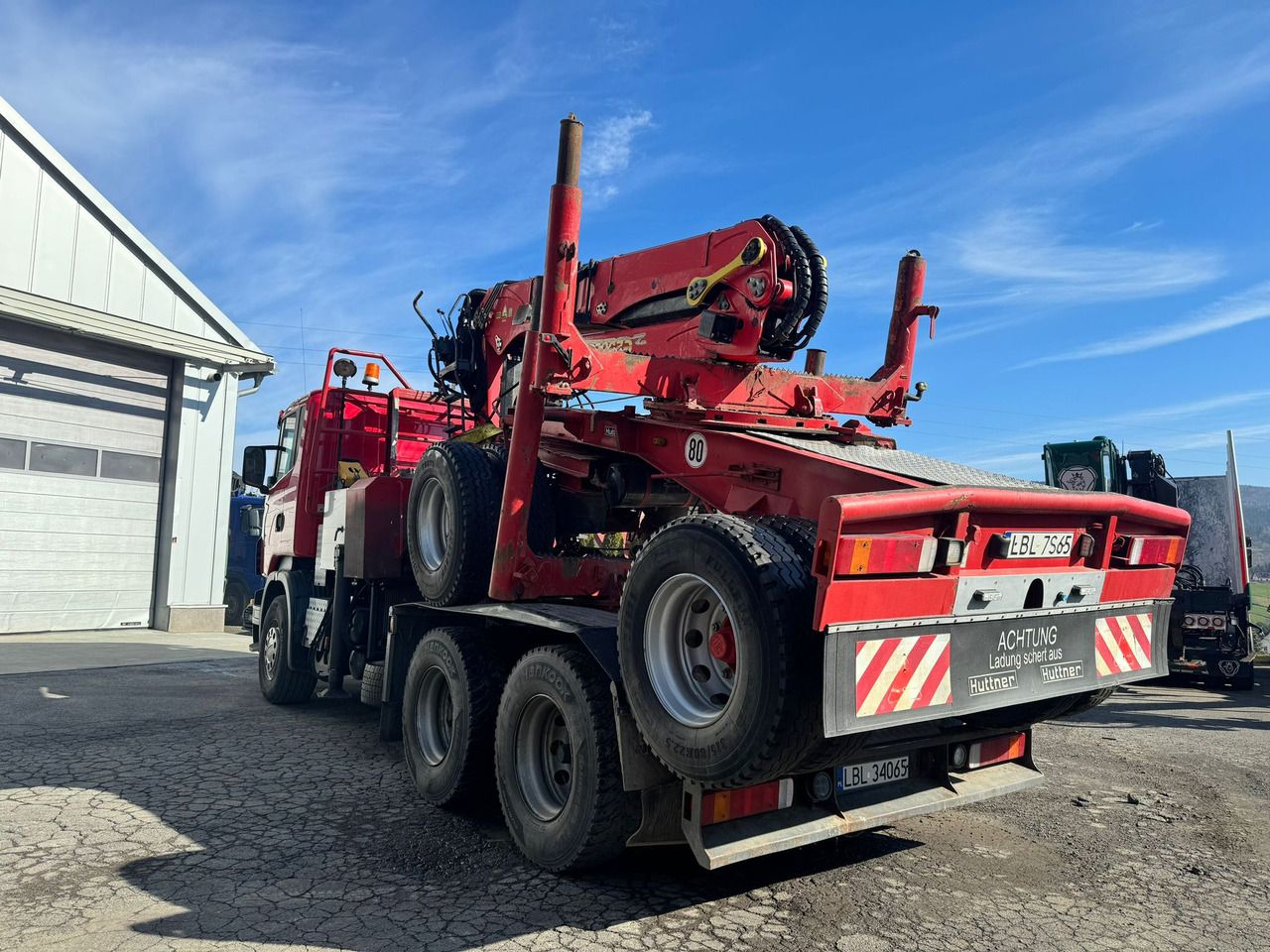 木材运输车, 起重车 SCANIA R500:图18 木材运输车, 起重车 SCANIA R500:图18