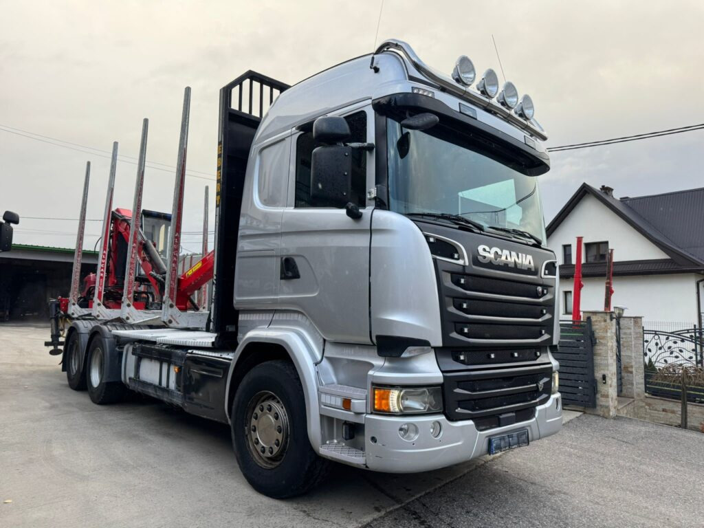 SCANIA R580 - 木材运输车, 起重车:图1 SCANIA R580 - 木材运输车, 起重车:图1