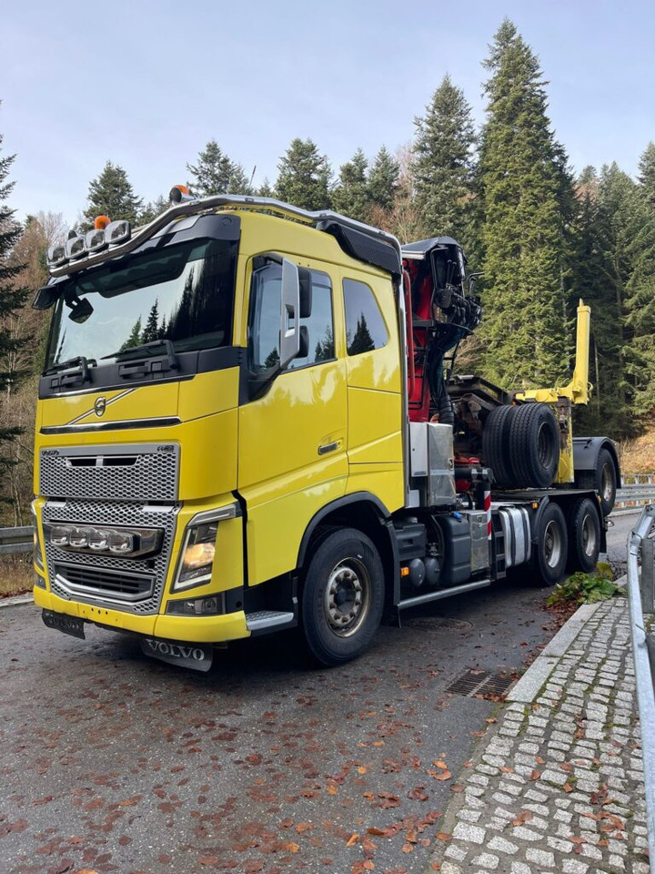 VOLVO FH16 650 - 牵引车, 木材运输拖车:图4 VOLVO FH16 650 - 牵引车, 木材运输拖车:图4