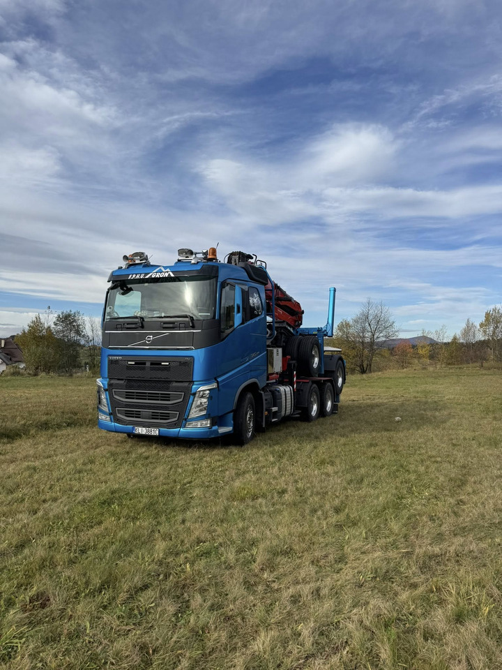 VOLVO FH540 - 木材运输车, 起重车:图2 VOLVO FH540 - 木材运输车, 起重车:图2