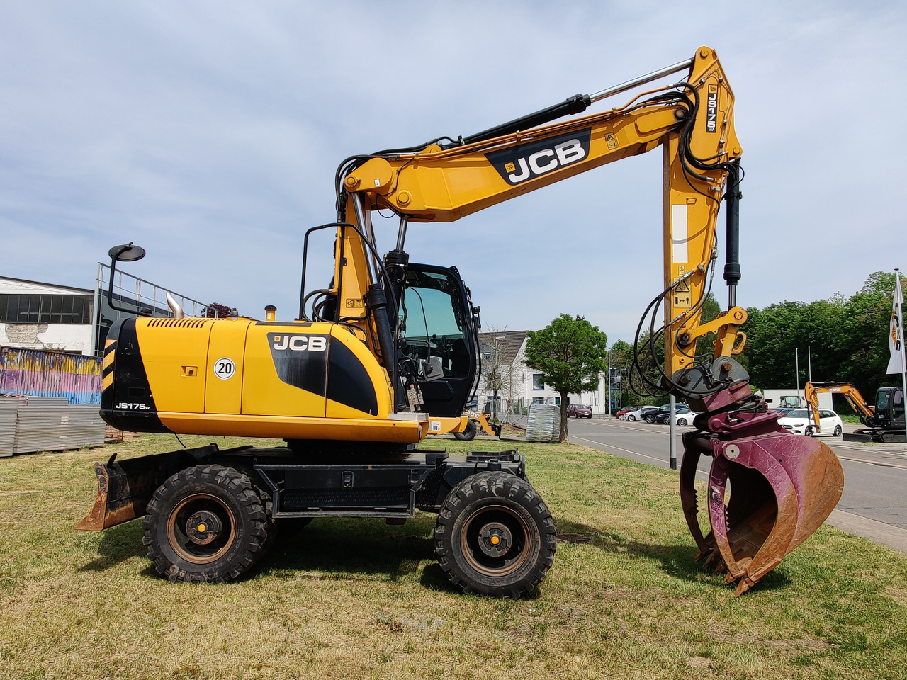 JCB JS 175 W Mobilbagger 18 to. Schnellwechsler - 轮式挖掘机:图2 JCB JS 175 W Mobilbagger 18 to. Schnellwechsler - 轮式挖掘机:图2