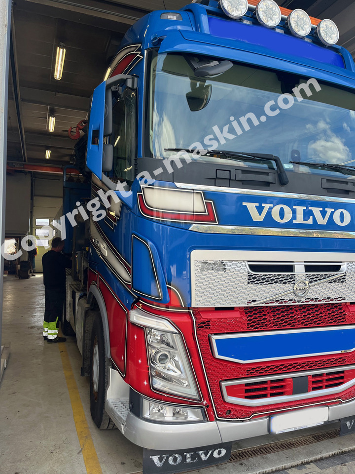 VOLVO FH 540 - 栏板式/ 平板卡车, 起重车:图1 VOLVO FH 540 - 栏板式/ 平板卡车, 起重车:图1