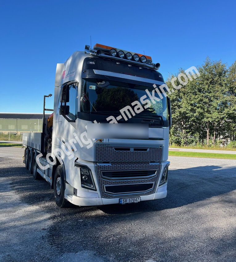 Volvo FH 16.540 - 栏板式/ 平板卡车, 起重车:图1 Volvo FH 16.540 - 栏板式/ 平板卡车, 起重车:图1