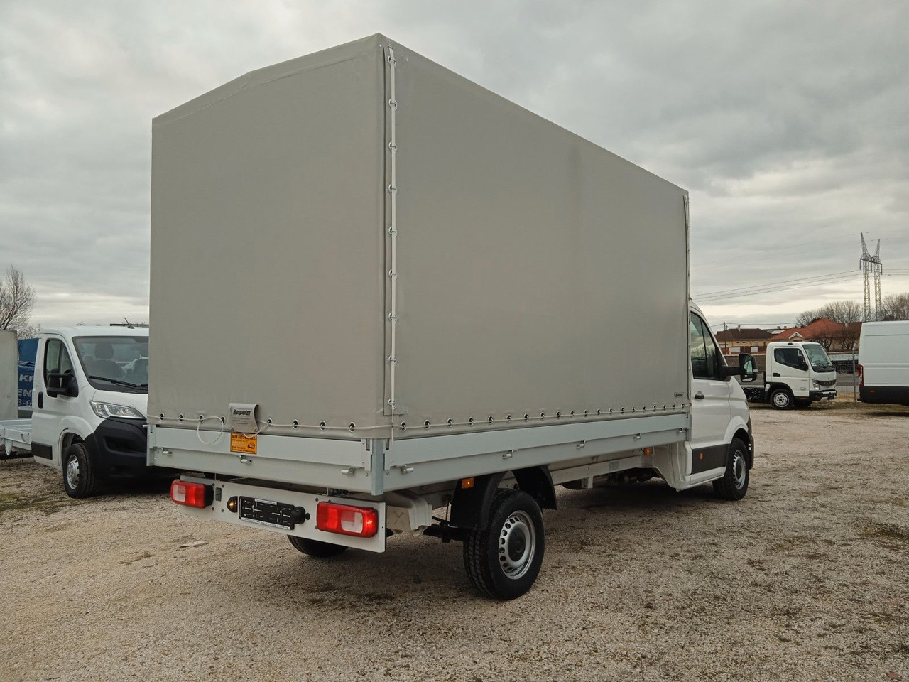 Volkswagen Crafter L4 Pritsche und Plane 140Ps SOFORT - 侧帘货车:图4 Volkswagen Crafter L4 Pritsche und Plane 140Ps SOFORT - 侧帘货车:图4