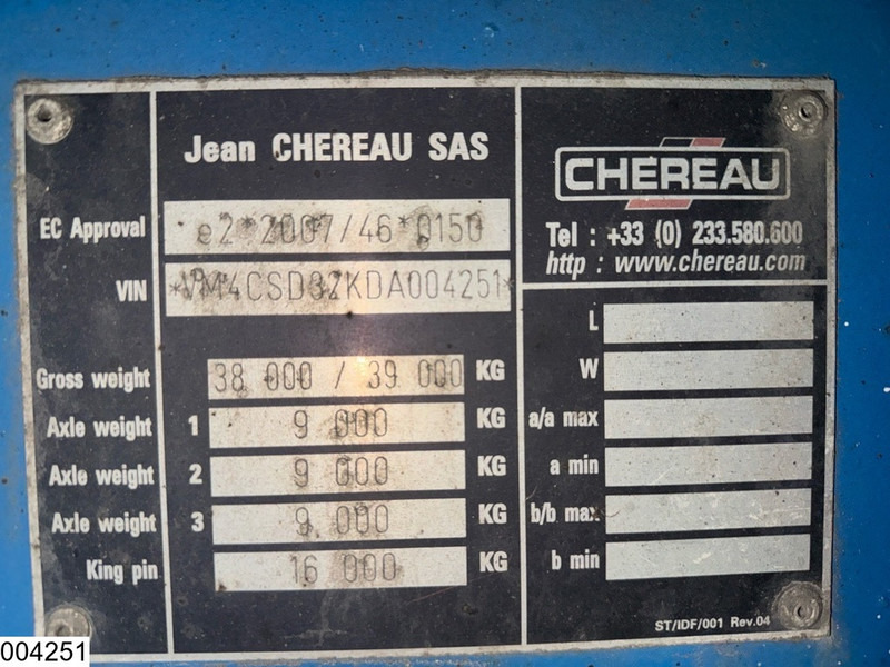 Chereau Koel vries Carrier Vector 1950 Mt - 冷藏半拖车:图4 Chereau Koel vries Carrier Vector 1950 Mt - 冷藏半拖车:图4