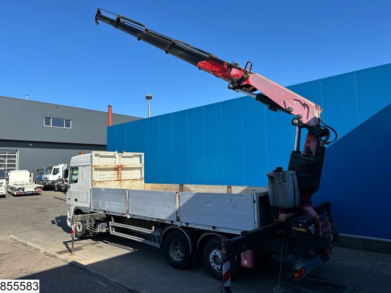 DAF XF 410 6x2, Fassi, Retarder, Remote - 栏板式/ 平板卡车, 起重车:图4 DAF XF 410 6x2, Fassi, Retarder, Remote - 栏板式/ 平板卡车, 起重车:图4