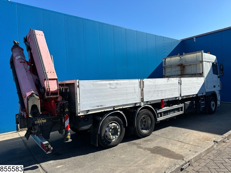 DAF XF 410 6x2, Fassi, Retarder, Remote - 栏板式/ 平板卡车, 起重车:图2 DAF XF 410 6x2, Fassi, Retarder, Remote - 栏板式/ 平板卡车, 起重车:图2