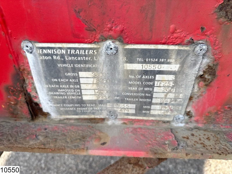 Dennison Container 20 - 30 FT - 集装箱运输车/ 可拆卸车身的半拖车:图5 Dennison Container 20 - 30 FT - 集装箱运输车/ 可拆卸车身的半拖车:图5