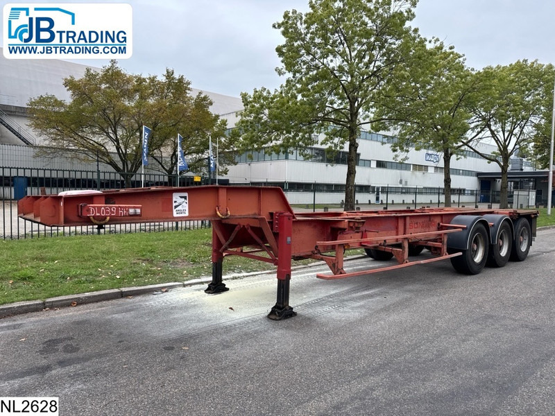 Fruehauf Chassis 20 ft, ADR - 集装箱运输车/ 可拆卸车身的半拖车:图1 Fruehauf Chassis 20 ft, ADR - 集装箱运输车/ 可拆卸车身的半拖车:图1