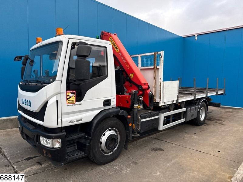 Iveco Eurocargo 160E25 EURO 6, Palfinger, Remote, Steel - 栏板式/ 平板卡车, 起重车:图3 Iveco Eurocargo 160E25 EURO 6, Palfinger, Remote, Steel - 栏板式/ 平板卡车, 起重车:图3