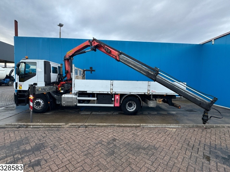 栏板式/ 平板卡车, 起重车 Iveco Stralis 310 EURO 6, Palfinger, Leaf spring：图14