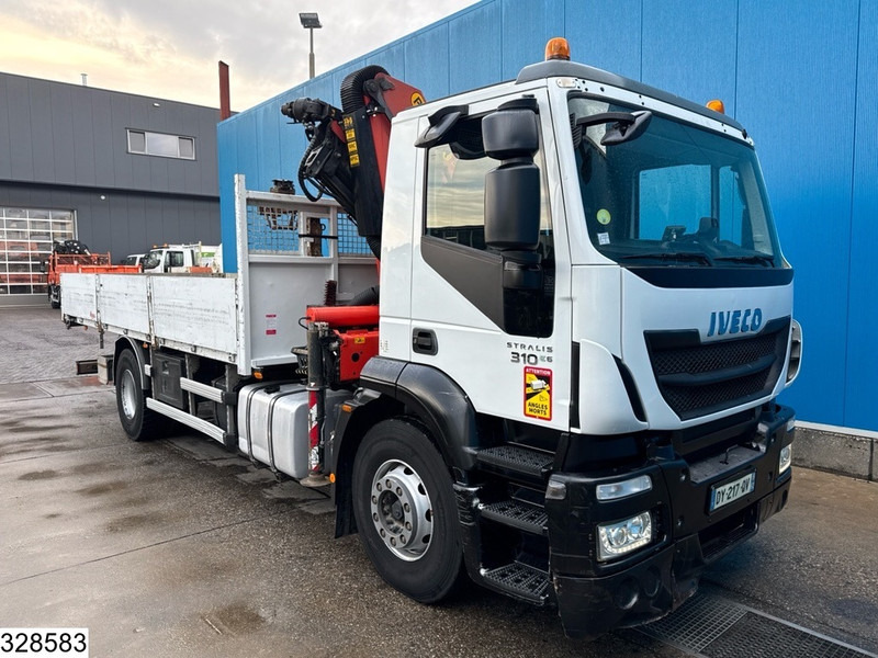 Iveco Stralis 310 EURO 6, Palfinger, Leaf spring - 栏板式/ 平板卡车, 起重车:图3 Iveco Stralis 310 EURO 6, Palfinger, Leaf spring - 栏板式/ 平板卡车, 起重车:图3