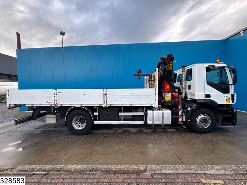 栏板式/ 平板卡车, 起重车 Iveco Stralis 310 EURO 6, Palfinger, Leaf spring：图15