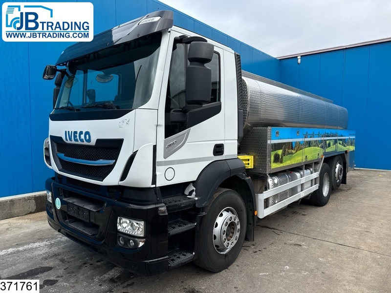 Iveco Stralis 460 6x2, EURO 6, 15,900 litres, Milk, Retarder, Lenk - 罐车:图1 Iveco Stralis 460 6x2, EURO 6, 15,900 litres, Milk, Retarder, Lenk - 罐车:图1