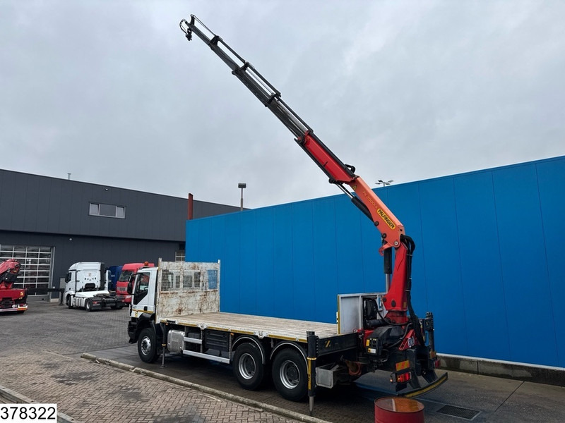 Iveco Trakker 360 6x4, EURO 6, Palfinger, Remote, Steel suspenion - 栏板式/ 平板卡车, 起重车:图4 Iveco Trakker 360 6x4, EURO 6, Palfinger, Remote, Steel suspenion - 栏板式/ 平板卡车, 起重车:图4