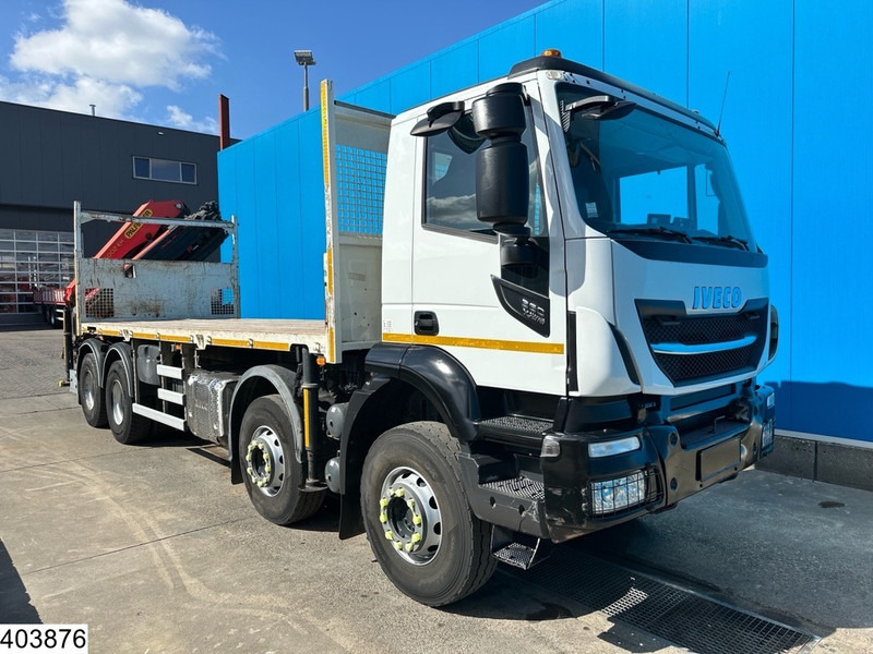 Iveco X-Way 360 8x4, EURO 6, Palfinger, Remote, Steel suspenion - 栏板式/ 平板卡车, 起重车:图3 Iveco X-Way 360 8x4, EURO 6, Palfinger, Remote, Steel suspenion - 栏板式/ 平板卡车, 起重车:图3