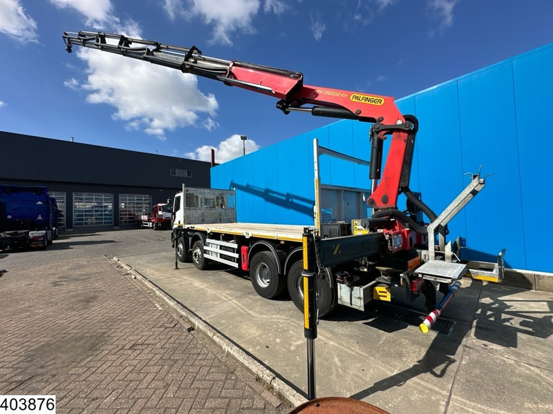 Iveco X-Way 360 8x4, EURO 6, Palfinger, Remote, Steel suspenion - 栏板式/ 平板卡车, 起重车:图4 Iveco X-Way 360 8x4, EURO 6, Palfinger, Remote, Steel suspenion - 栏板式/ 平板卡车, 起重车:图4