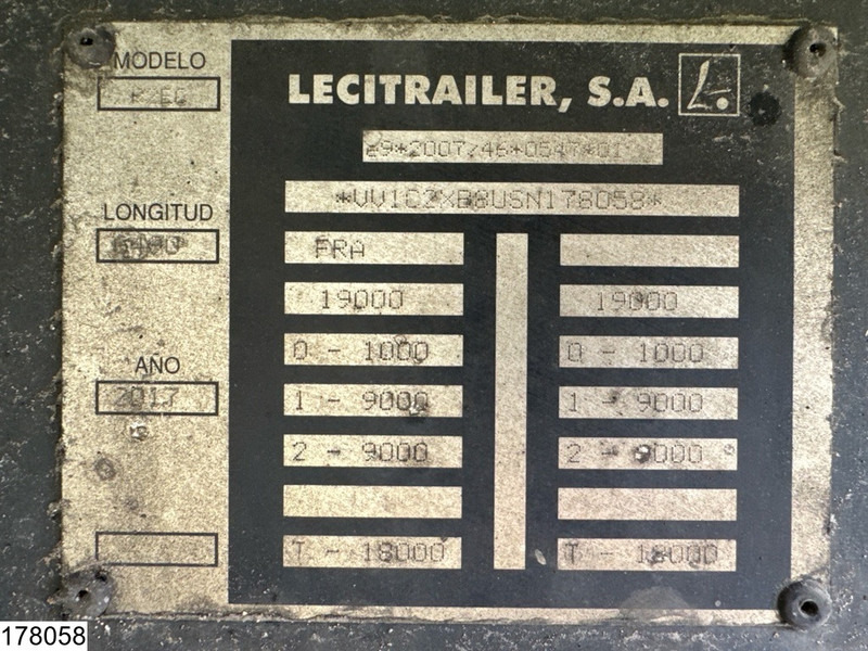 Lecitrailer Middenas Frigoblock EK 13 U - 冷藏拖车:图5 Lecitrailer Middenas Frigoblock EK 13 U - 冷藏拖车:图5