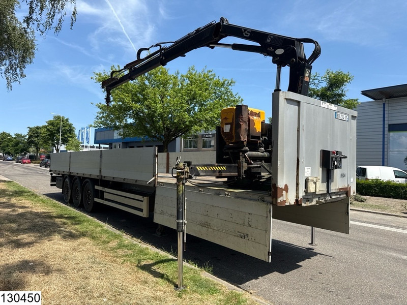 Lecitrailer open laadbak HIAB, Remote - 栏板式/ 平板半拖车:图4 Lecitrailer open laadbak HIAB, Remote - 栏板式/ 平板半拖车:图4