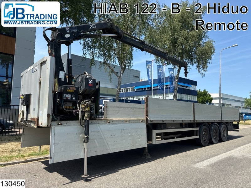 Lecitrailer open laadbak HIAB, Remote - 栏板式/ 平板半拖车:图1 Lecitrailer open laadbak HIAB, Remote - 栏板式/ 平板半拖车:图1