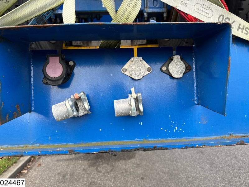 木材运输半挂车 Legras Openlaadbak Wood transport, Steel suspension：图7