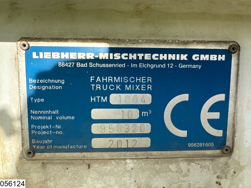 Liebherr Betonmixer Liebherr 10m3 - 混凝土搅拌半拖车:图5 Liebherr Betonmixer Liebherr 10m3 - 混凝土搅拌半拖车:图5