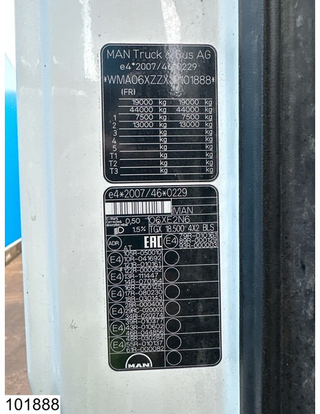 牵引车 MAN TGX 18 500 EURO 6, Retarder, Hydraulic, Standairco：图7