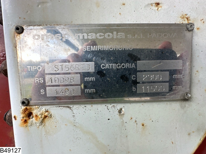 Macola Gas 56100 Liter, LPG GPL gas tank, Gaz, 1 Compartment - 液罐半拖车:图4 Macola Gas 56100 Liter, LPG GPL gas tank, Gaz, 1 Compartment - 液罐半拖车:图4