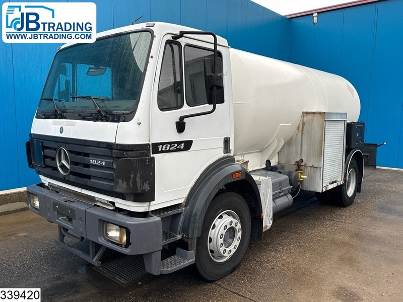 Mercedes-Benz 1824 13018 litres, LPG GPL, Gas tank, Leaf suspension - 罐车:图1 Mercedes-Benz 1824 13018 litres, LPG GPL, Gas tank, Leaf suspension - 罐车:图1