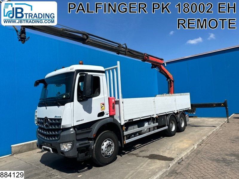 Mercedes-Benz Arocs 2640 6X4, EURO 6, Steel suspension, Retarder - 栏板式/ 平板卡车, 起重车:图1 Mercedes-Benz Arocs 2640 6X4, EURO 6, Steel suspension, Retarder - 栏板式/ 平板卡车, 起重车:图1