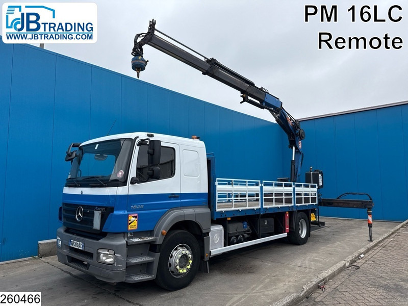 Mercedes-Benz Axor 1829 Manual, PM, Remote control - 栏板式/ 平板卡车, 起重车:图1 Mercedes-Benz Axor 1829 Manual, PM, Remote control - 栏板式/ 平板卡车, 起重车:图1