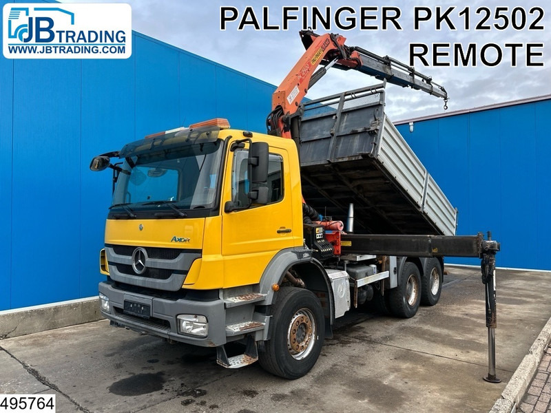 Mercedes-Benz Axor 2629 EURO 5, Palfinger, Remote, Steel - 翻斗车, 起重车:图1 Mercedes-Benz Axor 2629 EURO 5, Palfinger, Remote, Steel - 翻斗车, 起重车:图1