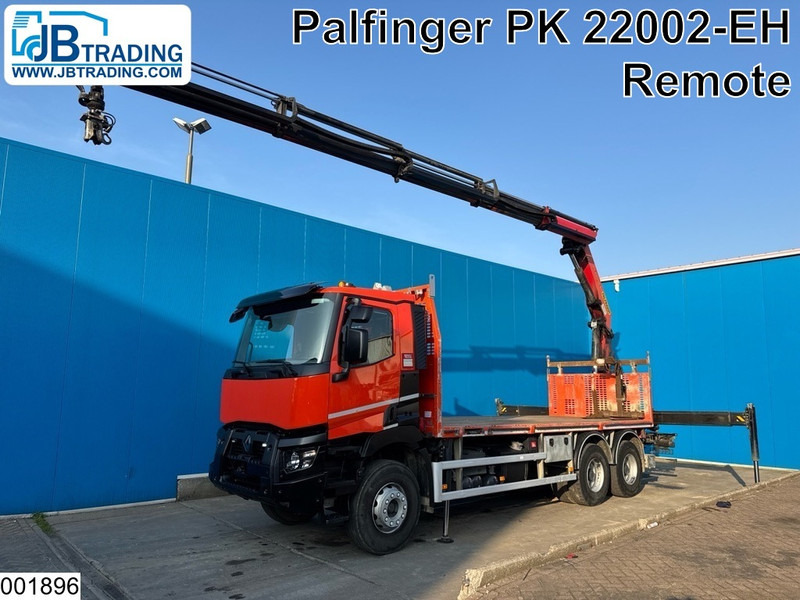 Renault C 430 6x4, EURO 6, Retarder, Palfinger,Remote - 栏板式/ 平板卡车, 起重车:图1 Renault C 430 6x4, EURO 6, Retarder, Palfinger,Remote - 栏板式/ 平板卡车, 起重车:图1