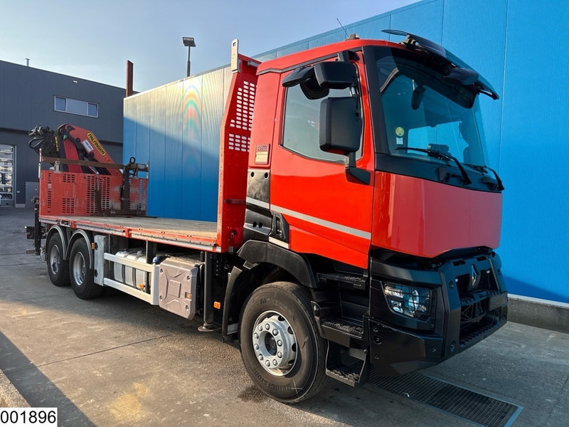 Renault C 430 6x4, EURO 6, Retarder, Palfinger,Remote - 栏板式/ 平板卡车, 起重车:图2 Renault C 430 6x4, EURO 6, Retarder, Palfinger,Remote - 栏板式/ 平板卡车, 起重车:图2