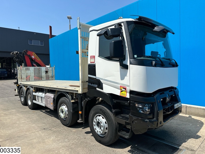 Renault C 430 8X4, EURO 6, Steel suspension, Palfinger - 栏板式/ 平板卡车, 起重车:图3 Renault C 430 8X4, EURO 6, Steel suspension, Palfinger - 栏板式/ 平板卡车, 起重车:图3