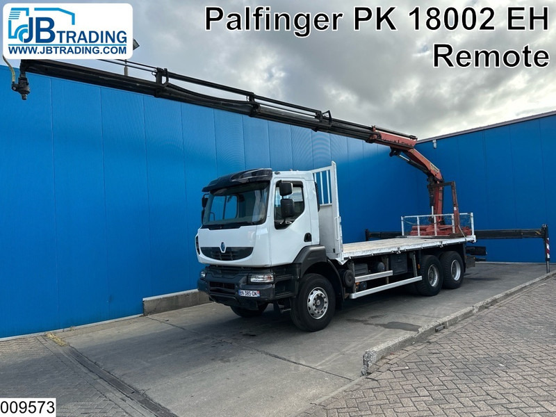 Renault Kerax 380 Dxi 6X4, EURO 6, Retarder, Palfinger, Remote - 栏板式/ 平板卡车, 起重车:图1 Renault Kerax 380 Dxi 6X4, EURO 6, Retarder, Palfinger, Remote - 栏板式/ 平板卡车, 起重车:图1