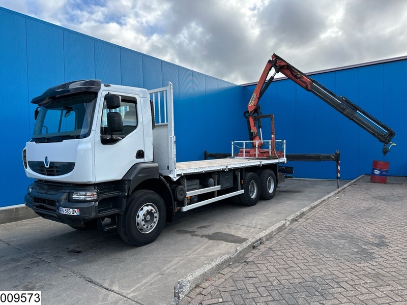 Renault Kerax 380 Dxi 6X4, EURO 6, Retarder, Palfinger, Remote - 栏板式/ 平板卡车, 起重车:图2 Renault Kerax 380 Dxi 6X4, EURO 6, Retarder, Palfinger, Remote - 栏板式/ 平板卡车, 起重车:图2