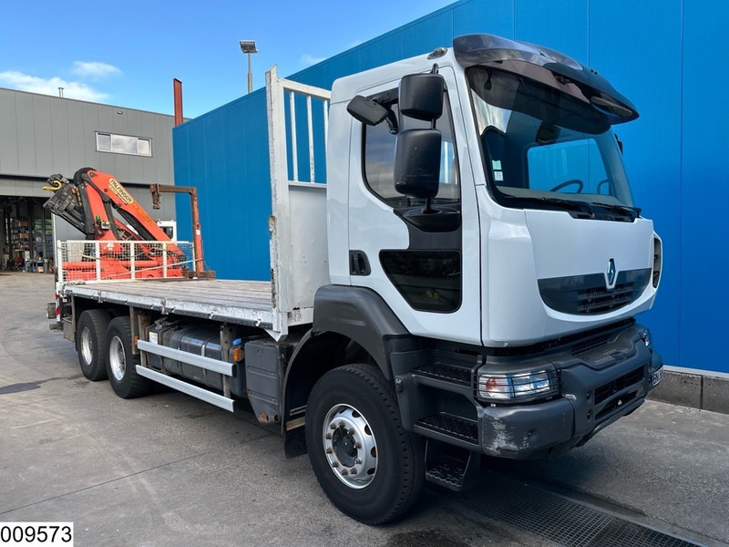 Renault Kerax 380 Dxi 6X4, EURO 6, Retarder, Palfinger, Remote - 栏板式/ 平板卡车, 起重车:图4 Renault Kerax 380 Dxi 6X4, EURO 6, Retarder, Palfinger, Remote - 栏板式/ 平板卡车, 起重车:图4