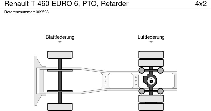 牵引车 Renault T 460 EURO 6, PTO, Retarder:图13 牵引车 Renault T 460 EURO 6, PTO, Retarder:图13