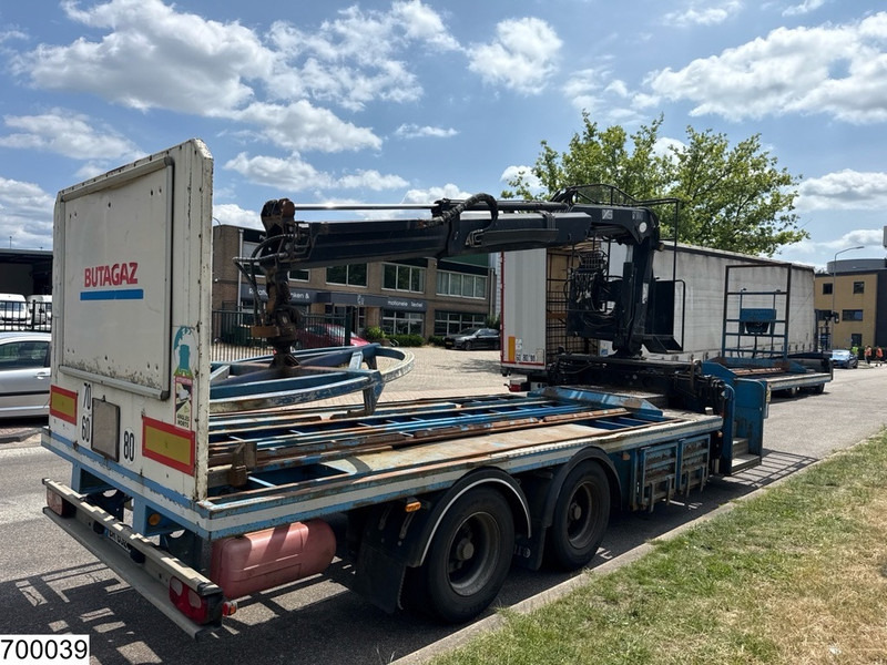 Samro open laadbak Hiab - 栏板式/ 平板半拖车:图3 Samro open laadbak Hiab - 栏板式/ 平板半拖车:图3